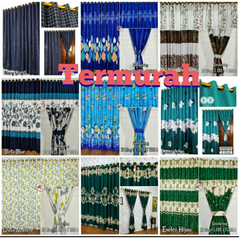 GORDEN SMOKRING BESAR 12 RING (135X220CM)