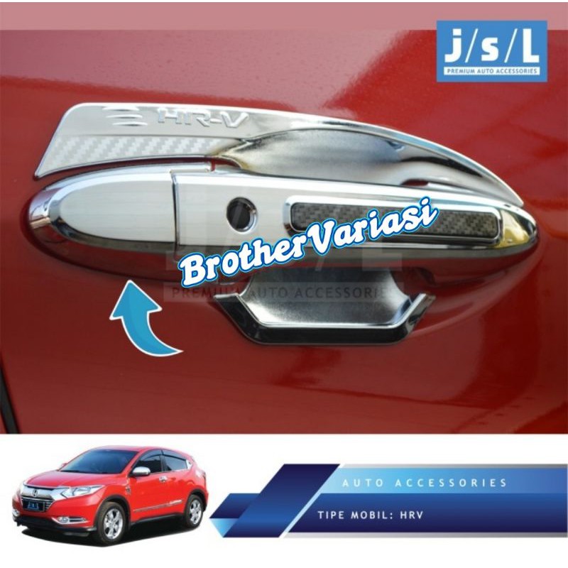 Honda HRV Handle Cover Elegant Chrome Aksesoris Mobil