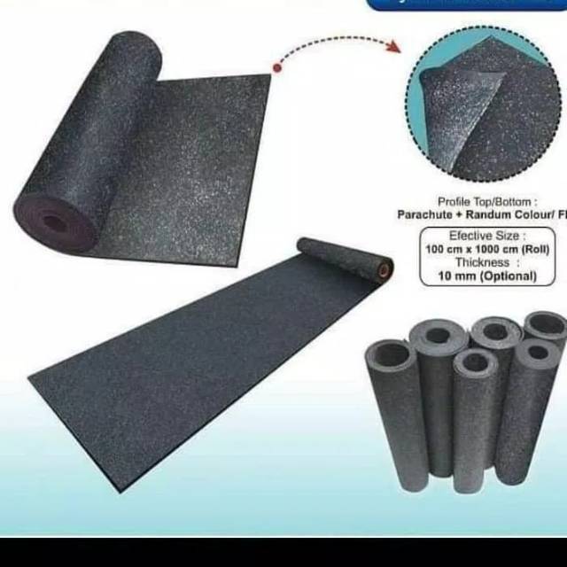 Matras Gym / Gym Mat Rubber Roll