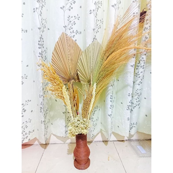 PAKET BUNGA KERING MINI RUSTIC AESTHETIC