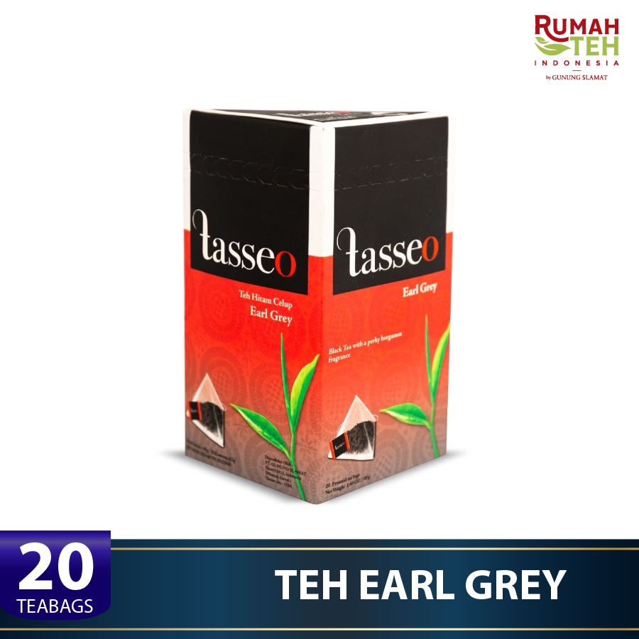 

Tasseo Earl Grey 20 Bags - Premium Tea Bag