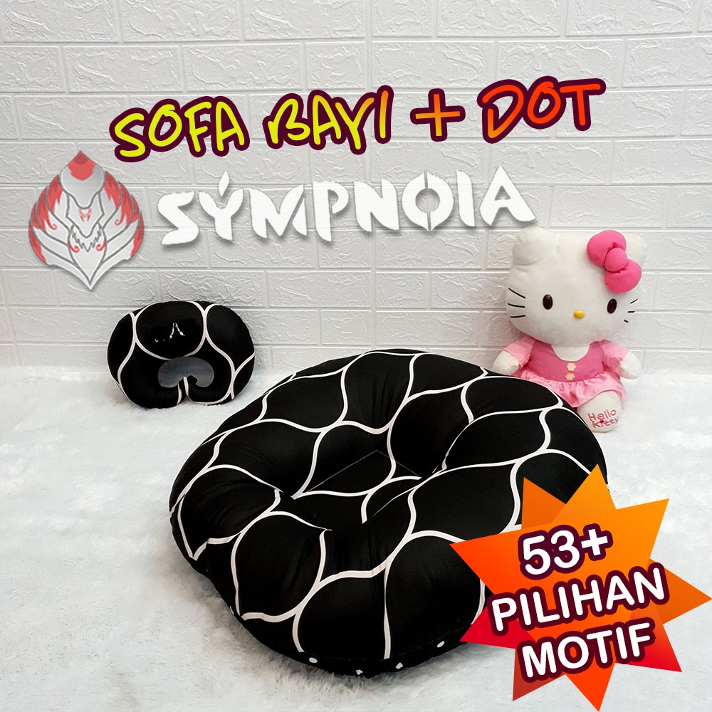 Sofa Bayi Multifungsi + bantal dot