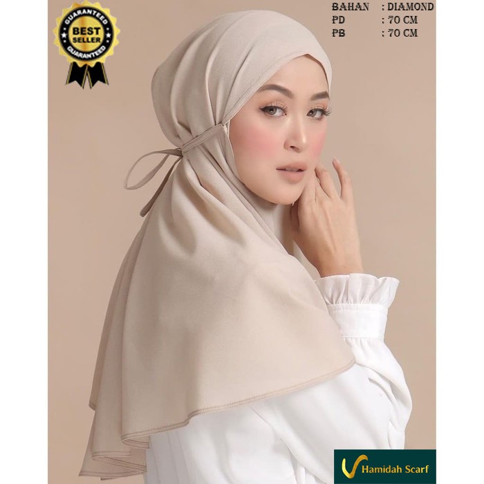 Jilbab Bergo Hamidah Shopee Indonesia