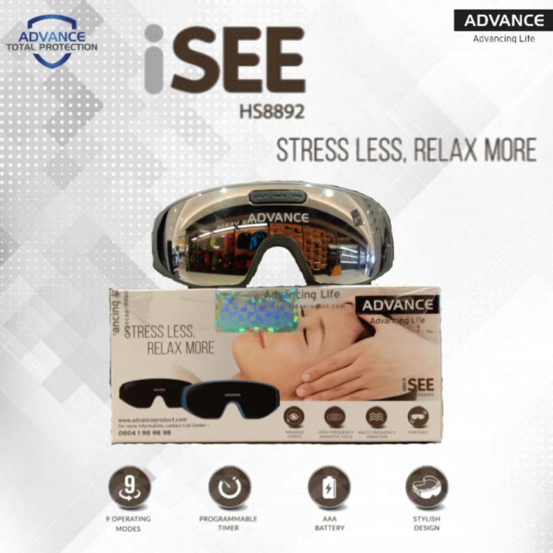 ALAT PIJAT MATA KACA MATA PIJAT ISEE ADVANCE