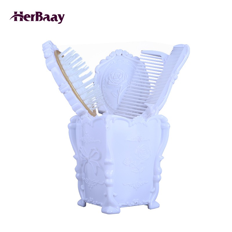 

HerBaay Retro comb set 5-piece set RC5H-4001 White