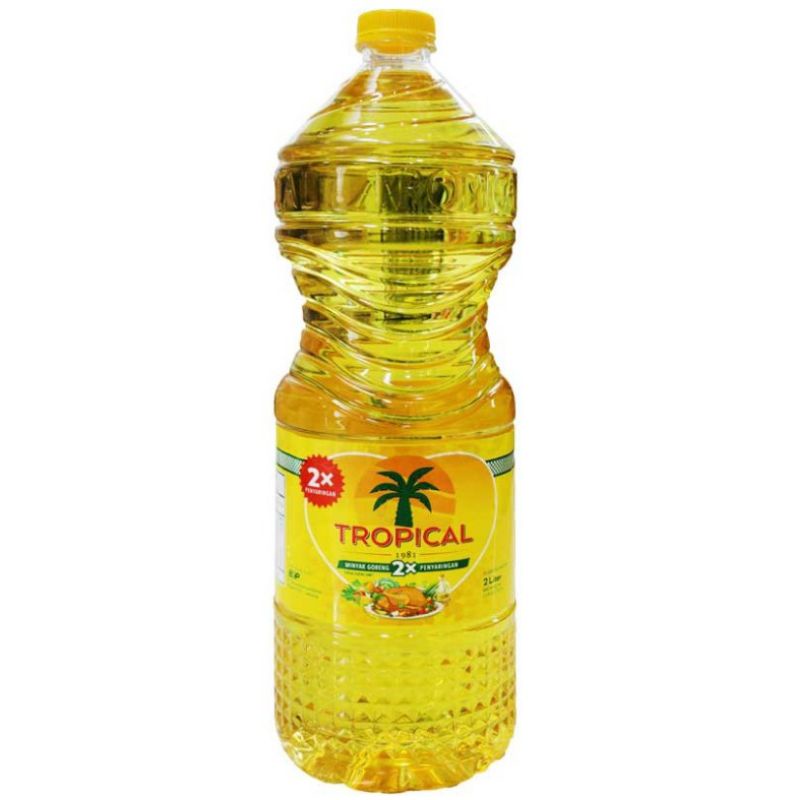 

Minyak Goreng Tropical 1 liter / 2 liter