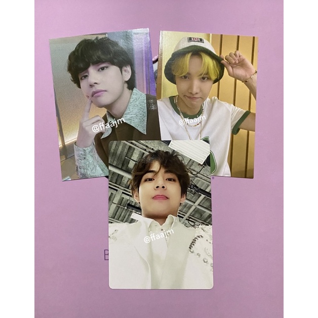 BTS TAE MELET SYS RING PHOTOCARD PC OFFICIAL SWZ BUTTER TAEHYUNG JUNGKOOK JIMIN JHOPE