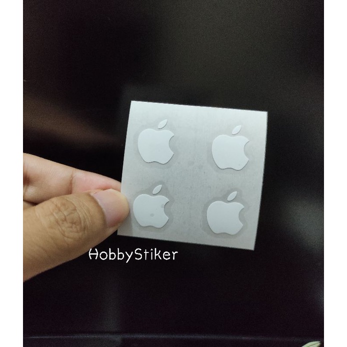 Stiker iphone white custom untuk hp handphone