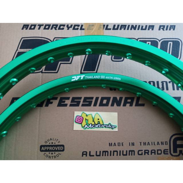 Velg dft hijau ring 17