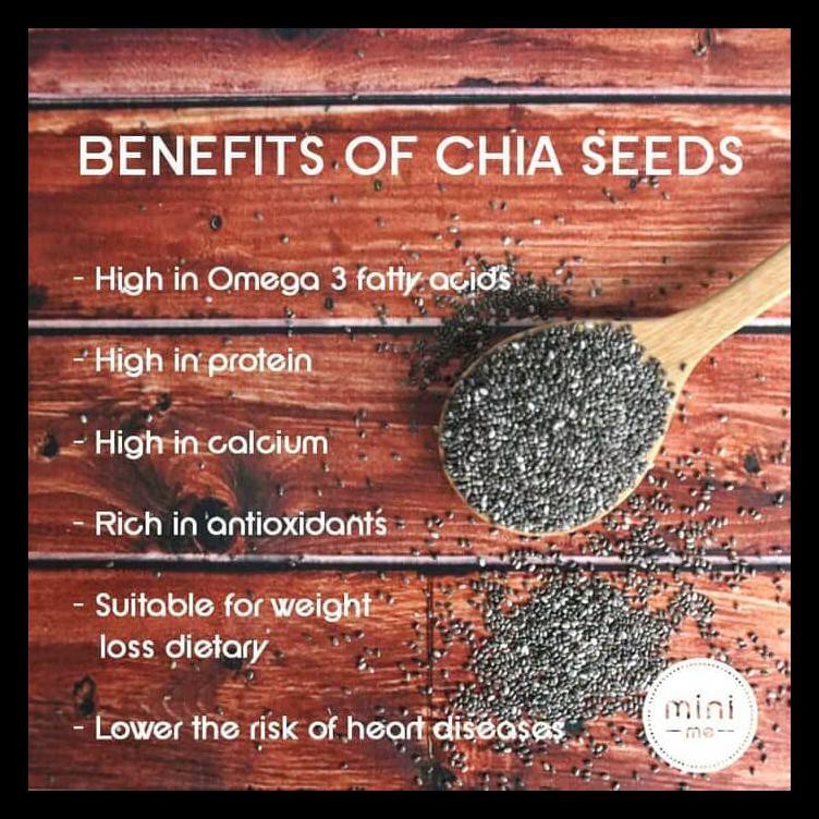 

Black Organic Chia Seeds Stok Terbatas