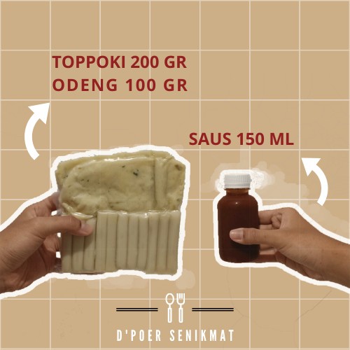 

⭐ COD ⭐ TOPPOKI & ODENG / TOPPOKI/ TOPOKI/ CAMILAN KOREA HALAL / SENIKMAT 2