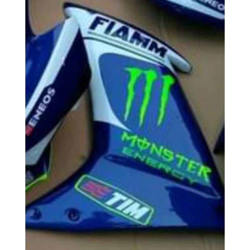 Fairing samping Yamaha R15 v1 v2 BESIC R6 biru