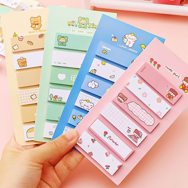 sticky notes kartun catatan tempel memo sno068 (4b3)