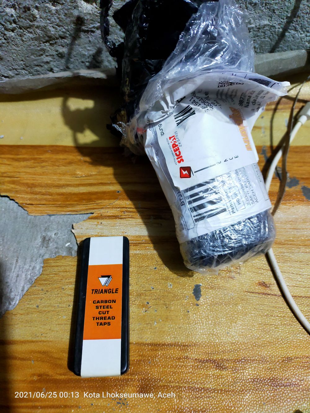 Mata Hand Tap M6 X 1 Mm Triangle 3 Pcs Bor Pembuat Ulir Drat Baut Made In England
