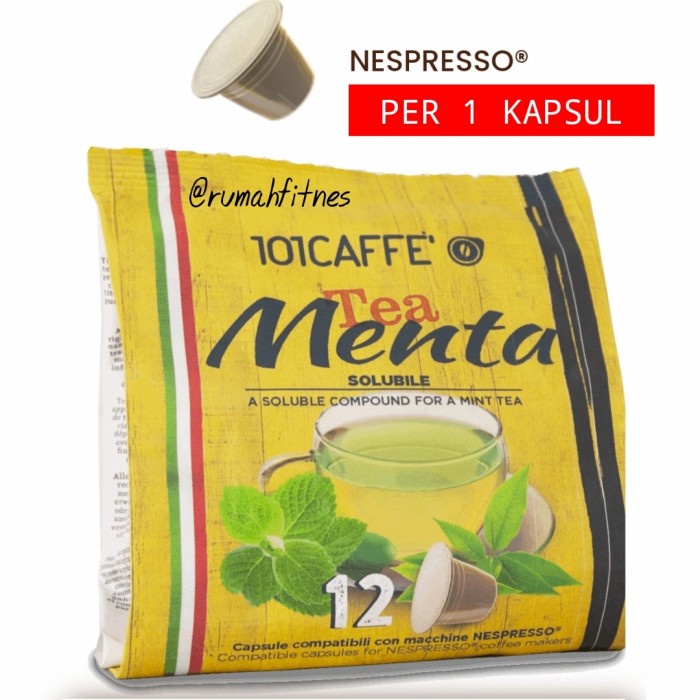 

ISTIMEWA NESPRESSO KAPSUL MINT TEA TEH MINT