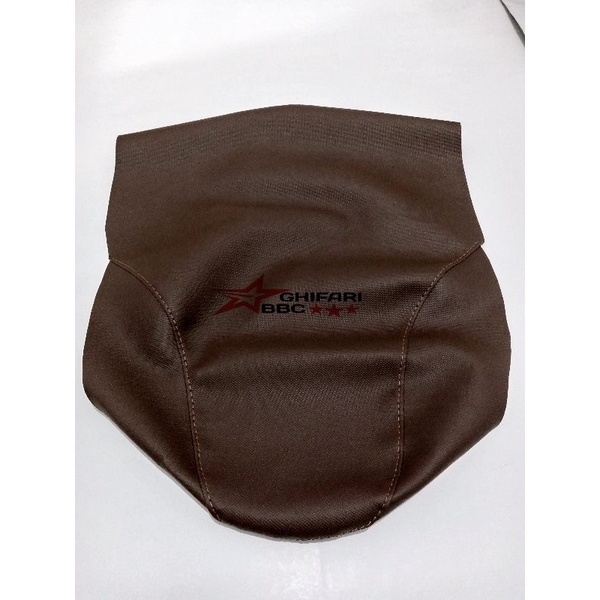 SARUNG JOK MOTOR HONDA SCOOPY KARBU DAN SCOOPY FI WARNA COKLAT