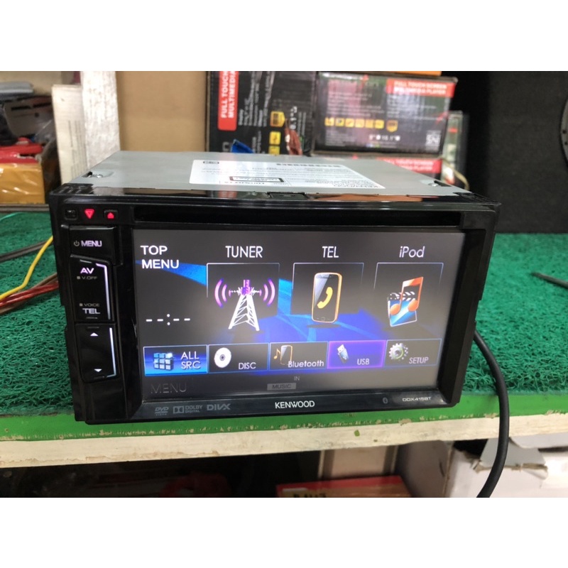 Headunit Kenwood DDX415BT bluetooth