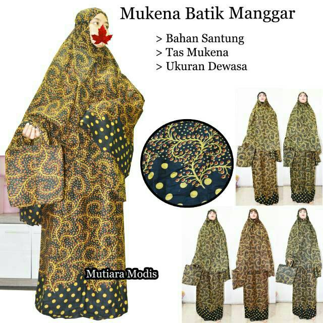 Mukena Batik Rayon