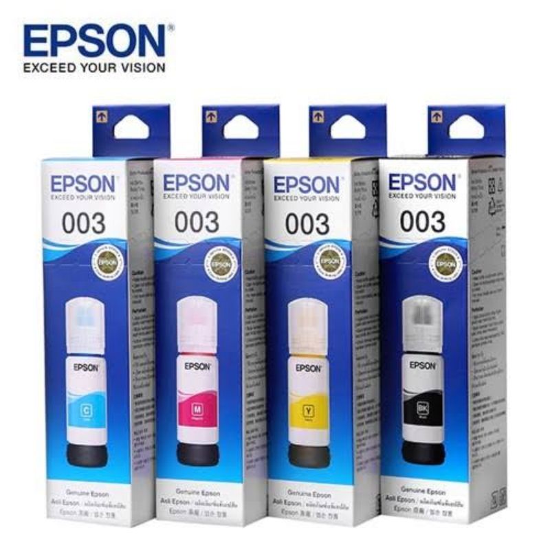 tinta Epson 003 black + 003 colour one set for L3110,L3150,L5190