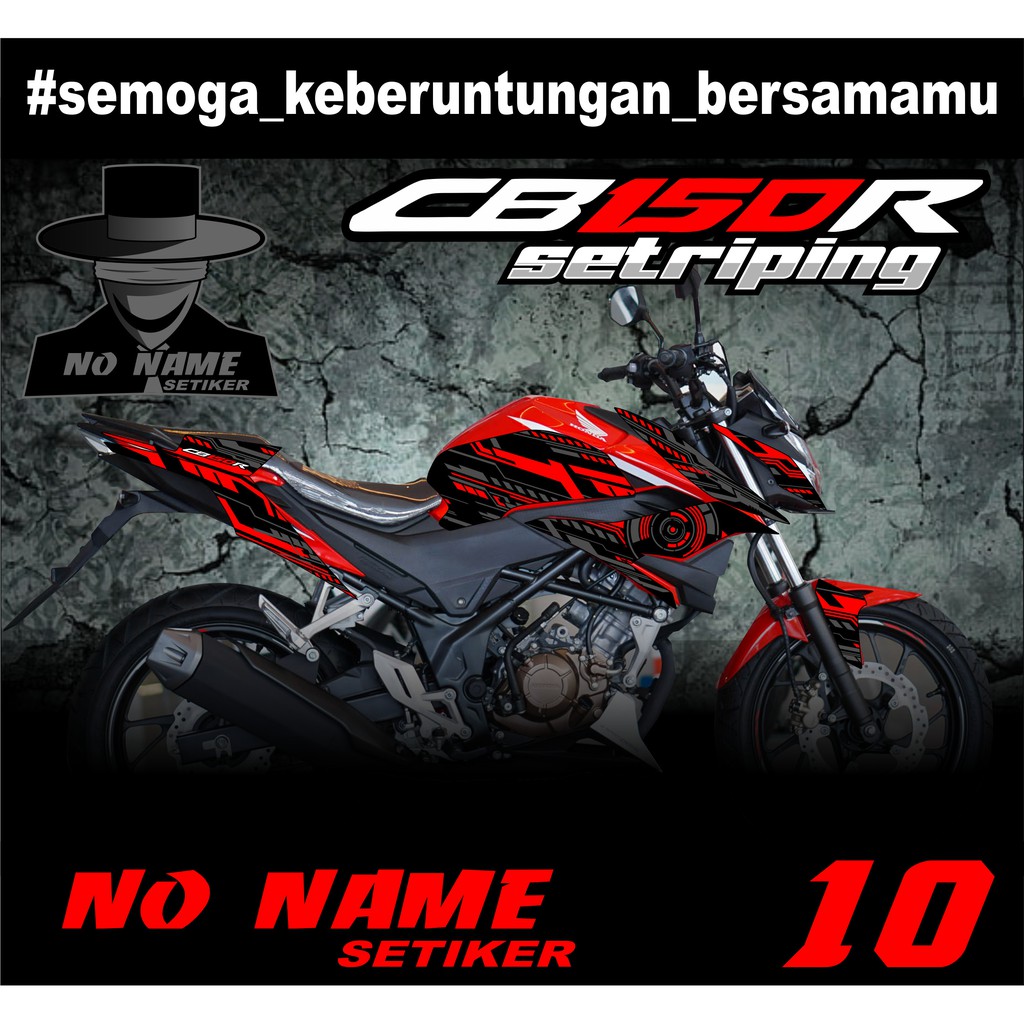 Striping CB150R / CB 150 R All New 2018 2019 (11) Variasi Sticker Stiker Skotlet Scotlite Motor LIST