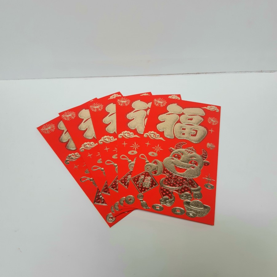 

Angpao Imlek 2021 Shio Kerbau LL0271 Termurah | Angpao Kertas Premium Isi 6 Lembar Motif Realpict