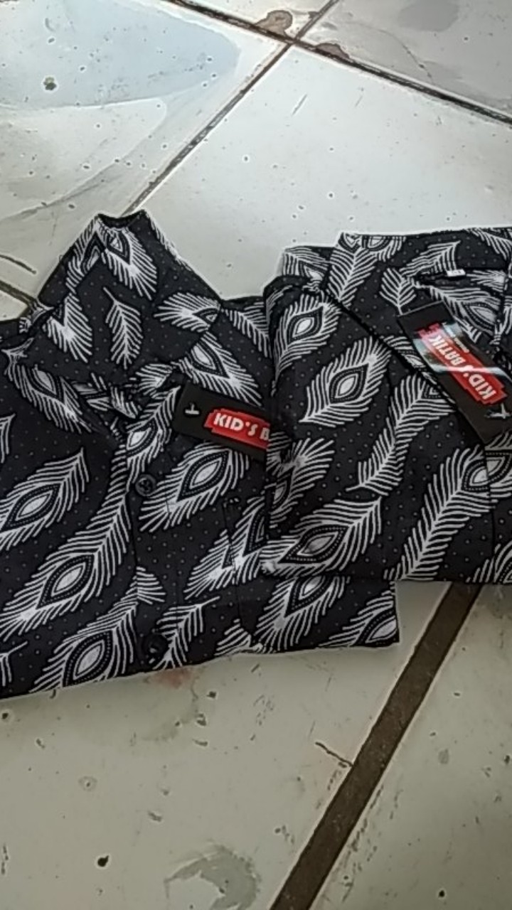 Kemeja Batik Anak Laki-laki Lengan Panjang Usia 1-13 Tahun Batik Premium Kualitas Super Harga Murah