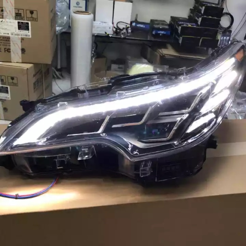 READY STOCK HEADLAMP FORTUNER VRZ 2016-2019 16-19 HEADLIGHT LAMPU DEPAN STOPLAMP VARIASI CUSTOM LED LEGENDER LEXUS AFTERMARKET