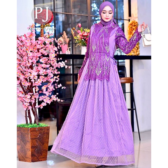 (COD)GAMIS BURGARIA~KAFTAN BURGARIA~GAMIS BORDIR PAYET~KAFTAN MODERN~KAFTAN MEWAH~GAMIS CANTIK~GAMIS