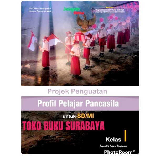 Jual Buku P5 Projek Penguatan Profil Pelajar Pancasila Sd Kelas I 1 2307