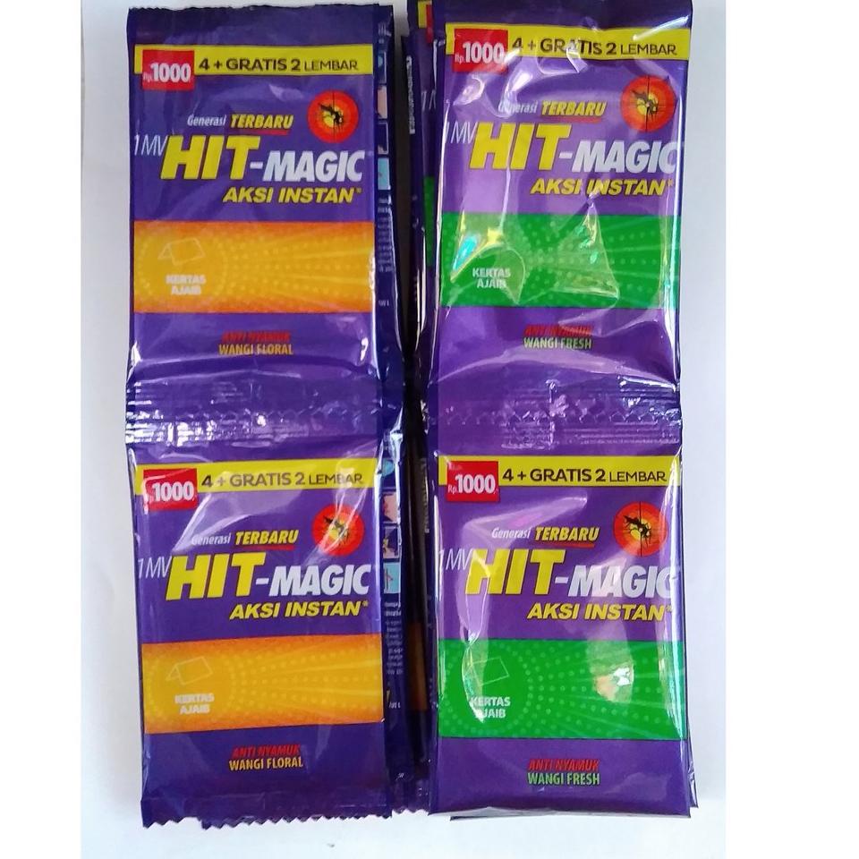Hit kertas magic obat nyamuk bakar kertas 12 sachet K096 →