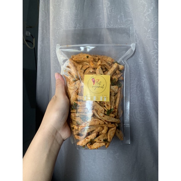 BASRENG STIK VIRAL PEDAS DAUN JERUK 125 GRAM-1