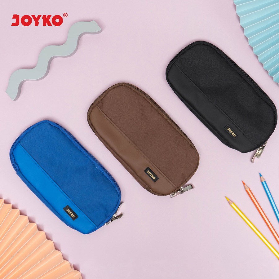 Pencil Case Kotak Tempat Pensil Kain Joyko PC-5010