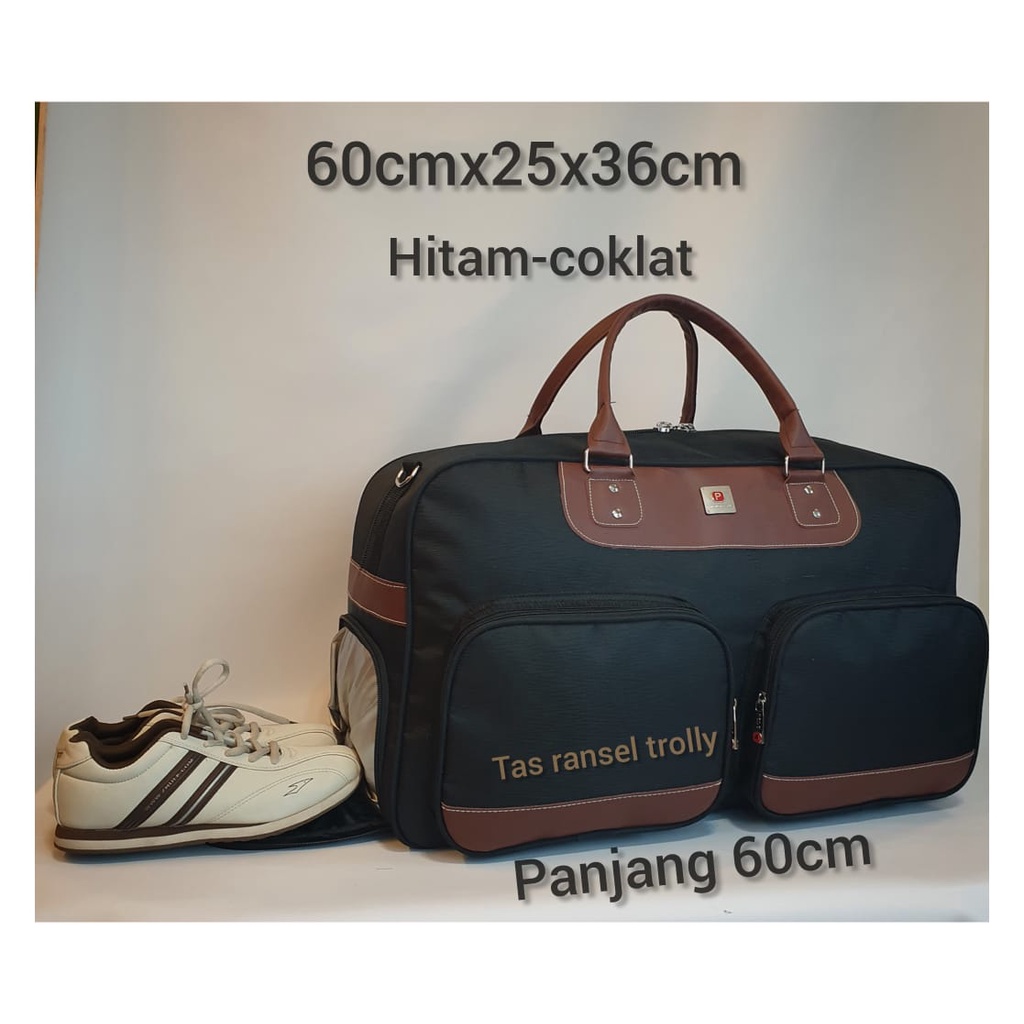 Tas Pakaian Travel Bag Polo Interclub 60cm Besar 100%original