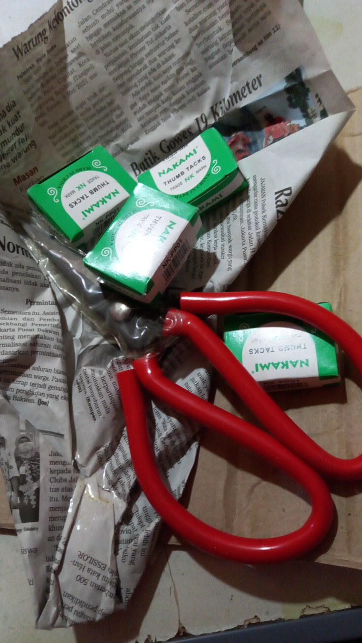 Paku Pines / Paku Payung / Thumb Tacks