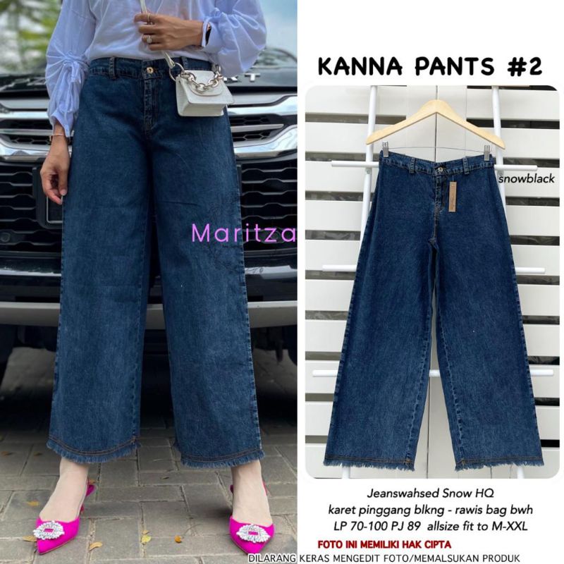 KANNA PANTS #2 BY MARITZA (CELANA JEANS MUSLIMAH) Celana jeans wanita