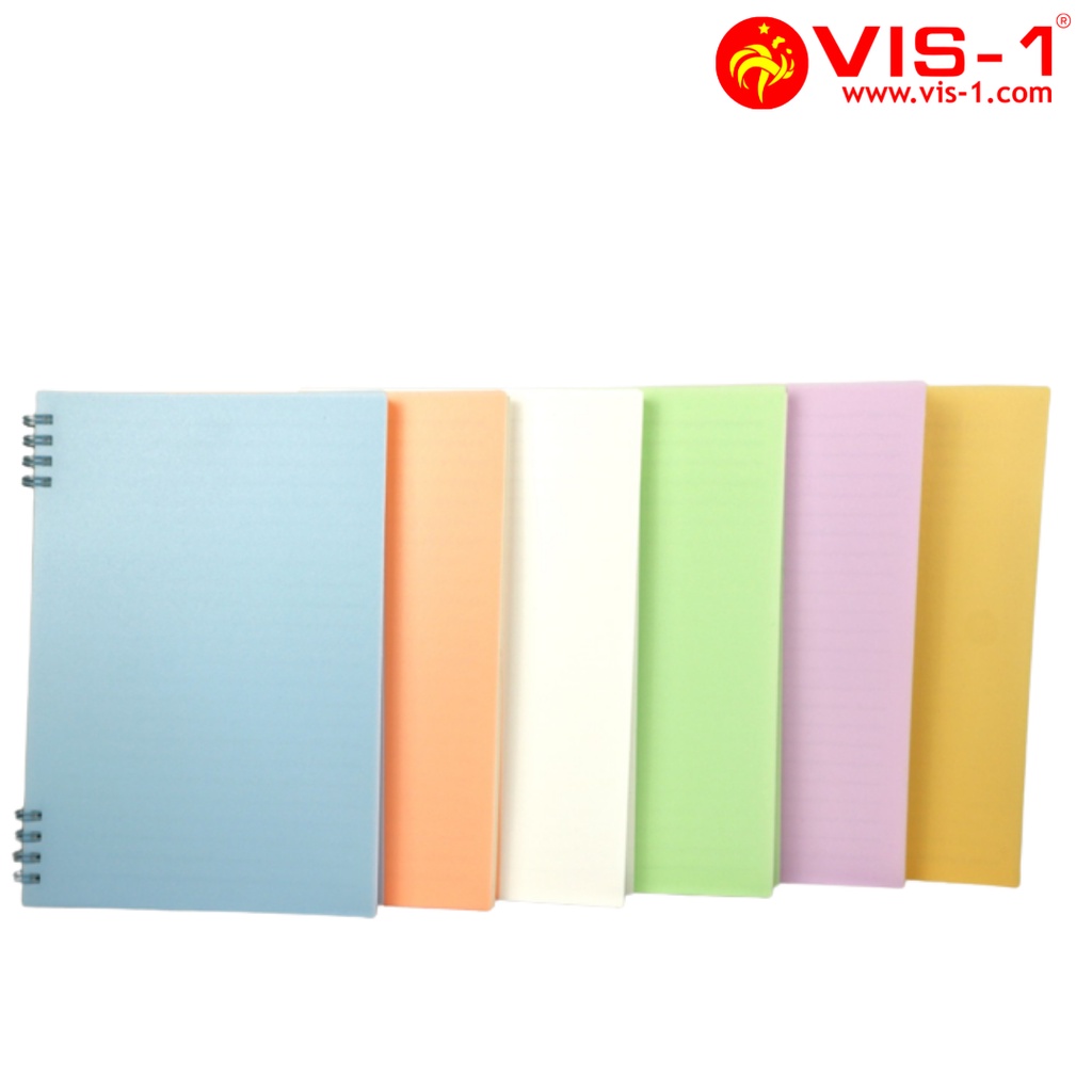 

Notebook Pastel / Buku Tulis / Catatan / Diary A5 warna Pastel VIS-1