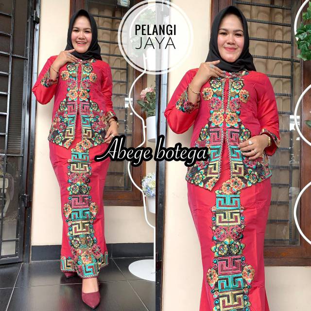 New set rok kebaya  pelangi jaya