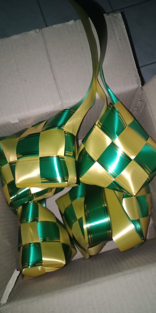 Ornamen Dekorasi Hiasan Lebaran Gantung Ketupat Idul Fitri Murah Jumbo - 2496