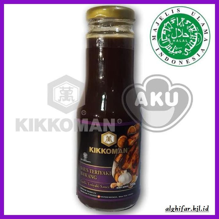 

gnidderdsaus- kikkoman saus teriyaki bawang 300g -asliiiiii.