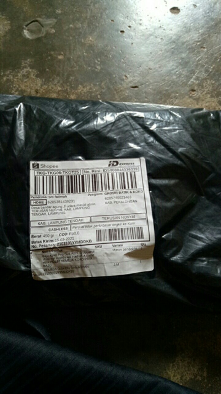 Kemeja Batik Pria Lengan Panjang Size M L Xl Xxl Bswart Batik Hrb026