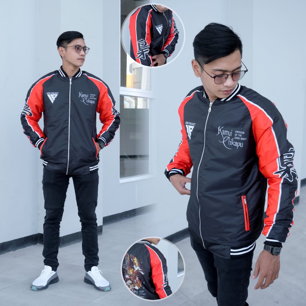 LENS/JAKET BOMBER PRIA/JAKET BOMBER SUBLIM/ JAKET MOTOR /BASEBALL/ BOMBER SUKAJAN/JAKET BOMBER MURAYAMA/MURAYAMA/HIGH AND LOW/ JAKET ORIGINAL JEPANG/ JAKET KASUAL