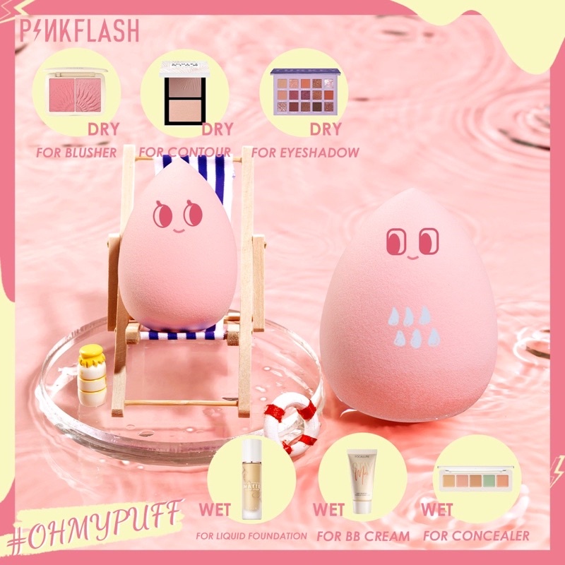 PINKFLASH Puff Spons Beauty Blender