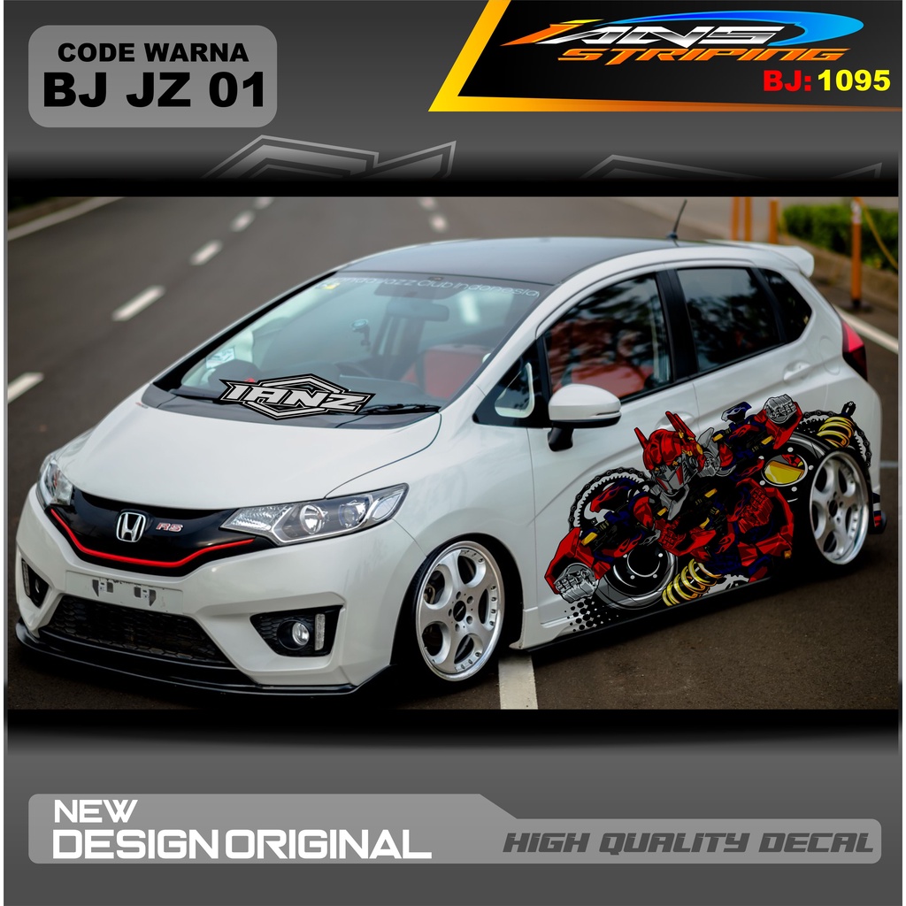 STIKER DECAL MOBIL JAZZ / STIKER MOBIL BRIO / DECAL STIKER MOBIL SWIFT / STIKER MOBIL TOYOTA / DECAL STICKER MOBIL / STIKER YARIS AYLA