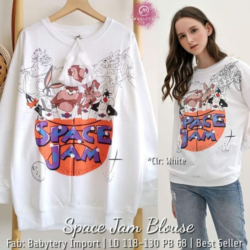 Space jam blouse