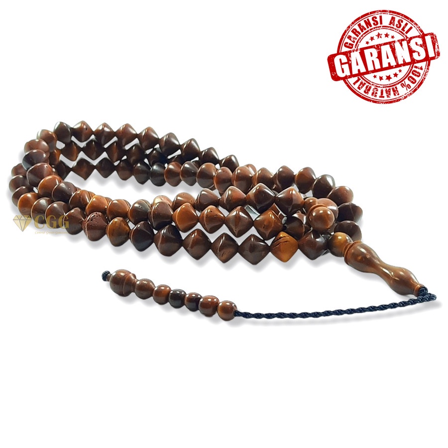 Tasbih Kaokah Asli Kayu Kaukah Original