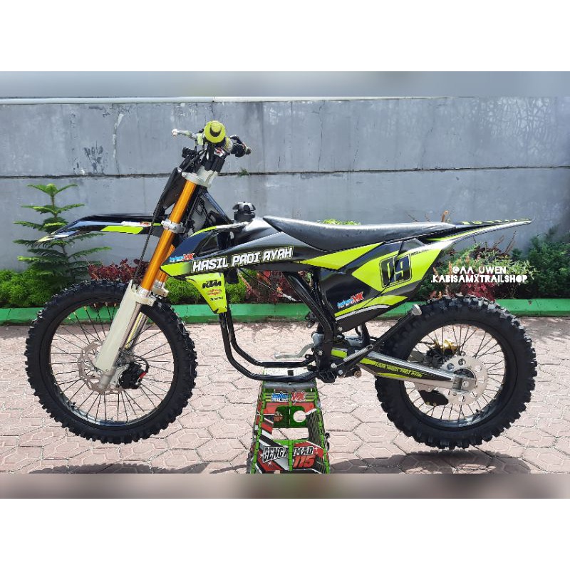 paket modifikasi tanpa mesin model ktm 250 2017 murah meriah sok depan kecil biasa