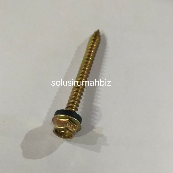 SEKRUP SDS KAYU 50MM x 12 LANCIP WOOD SCREW self drilling baja ringan