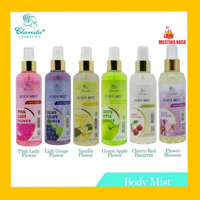 Claresta body mist 100ml