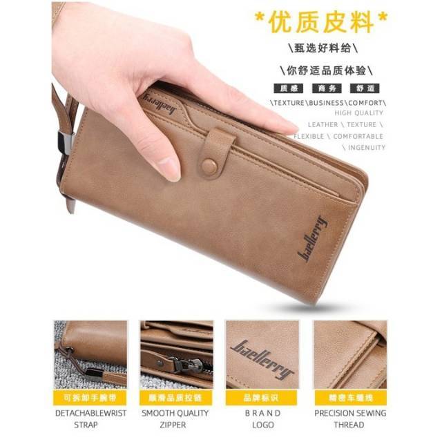 Dompet Baellerry Import Original / Dompet Panjang Pria Wanita Original