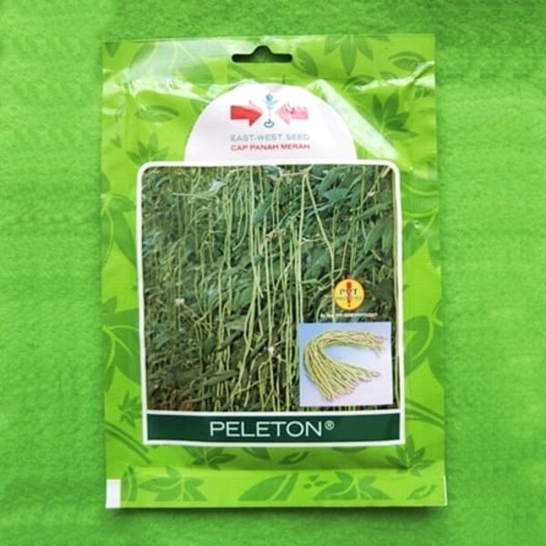 Benih Bibit Kacang Panjang Peleton 250 Biji Tanaman Sayur Panah Merah